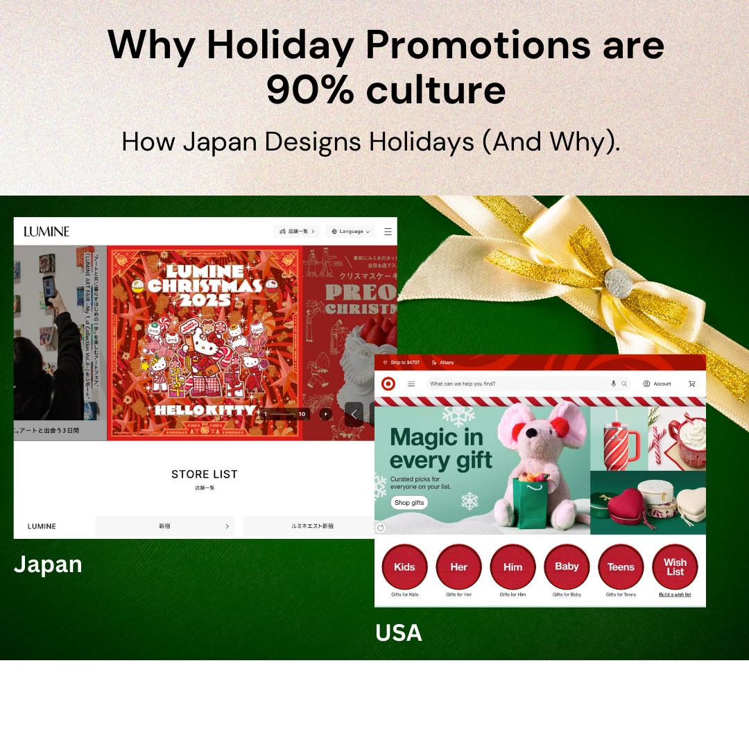 Why holiday promotions are 90% culture