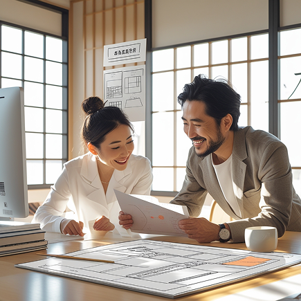 2people working collboratively